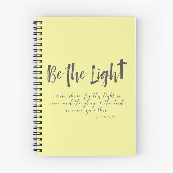 Item preview, Be the Light with KJV Bible Verse designed and sold by motivateme.