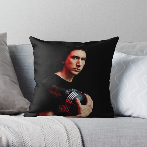 Cover of Rolling Stone Adam Driver December 2019 Throw Pillow