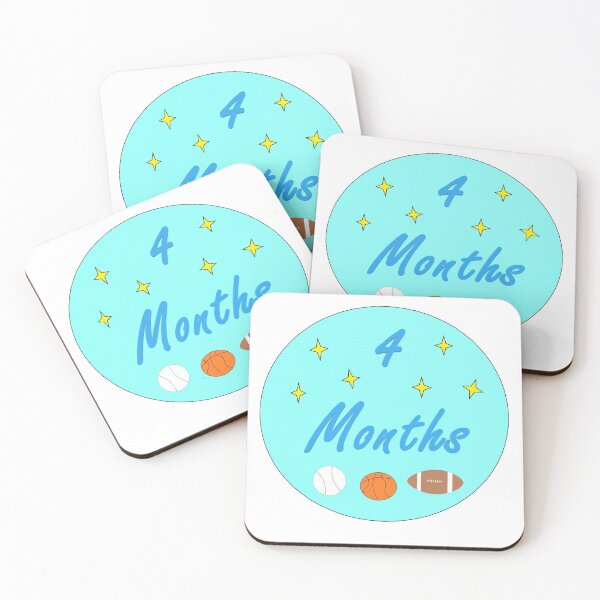 Item preview, 4 Months Baby Months Sticker designed and sold by superchele.