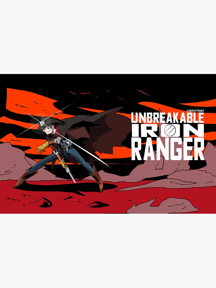 "EYECATCH UNBREAKABLE IRON RANGER" Sticker for Sale by DeputyRust