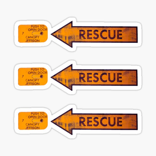 Directions Sticker