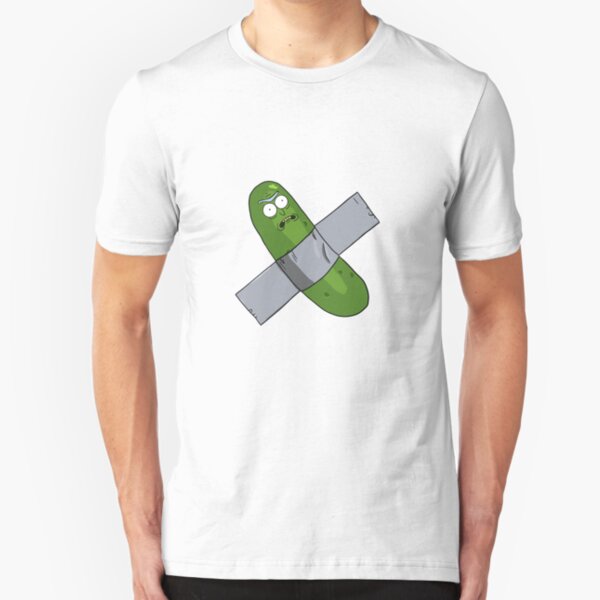 Pickle Rick Modern Art - Rick and Morty Fan Art Slim Fit T-Shirt