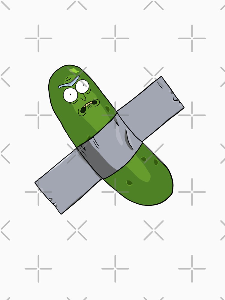 Pickle Rick Modern Art - Rick and Morty Fan Art by Radarek1989