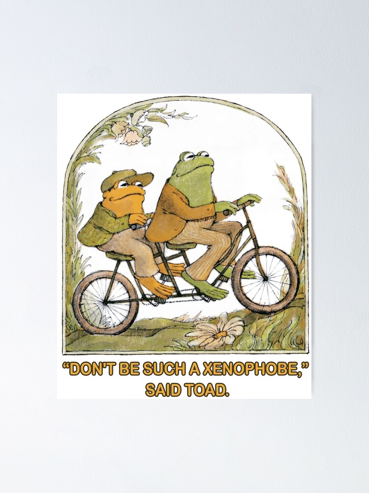 Frog and Toad Fishing Poster for Sale by jakealy