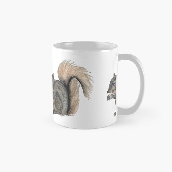 Item preview, Squirrel Colored Pencil and Marker Drawing by Art Vibes - BrittsArtVibes BrittanysArtVibes ArtVibes designed and sold by brittsartvibes.