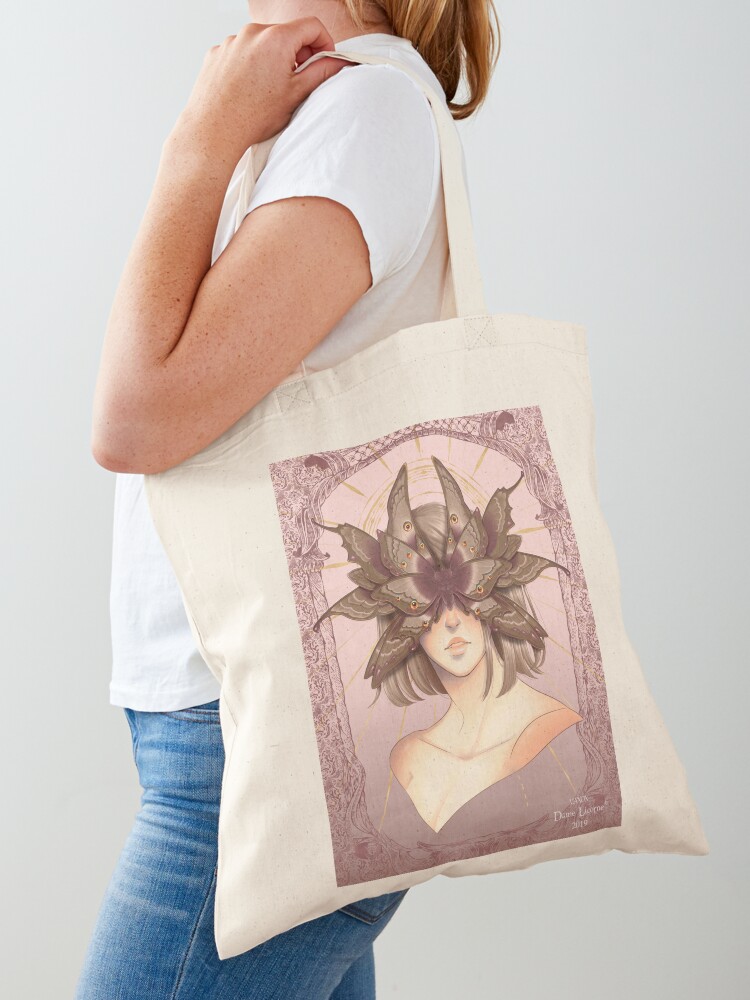 sleeping beauty tote bag