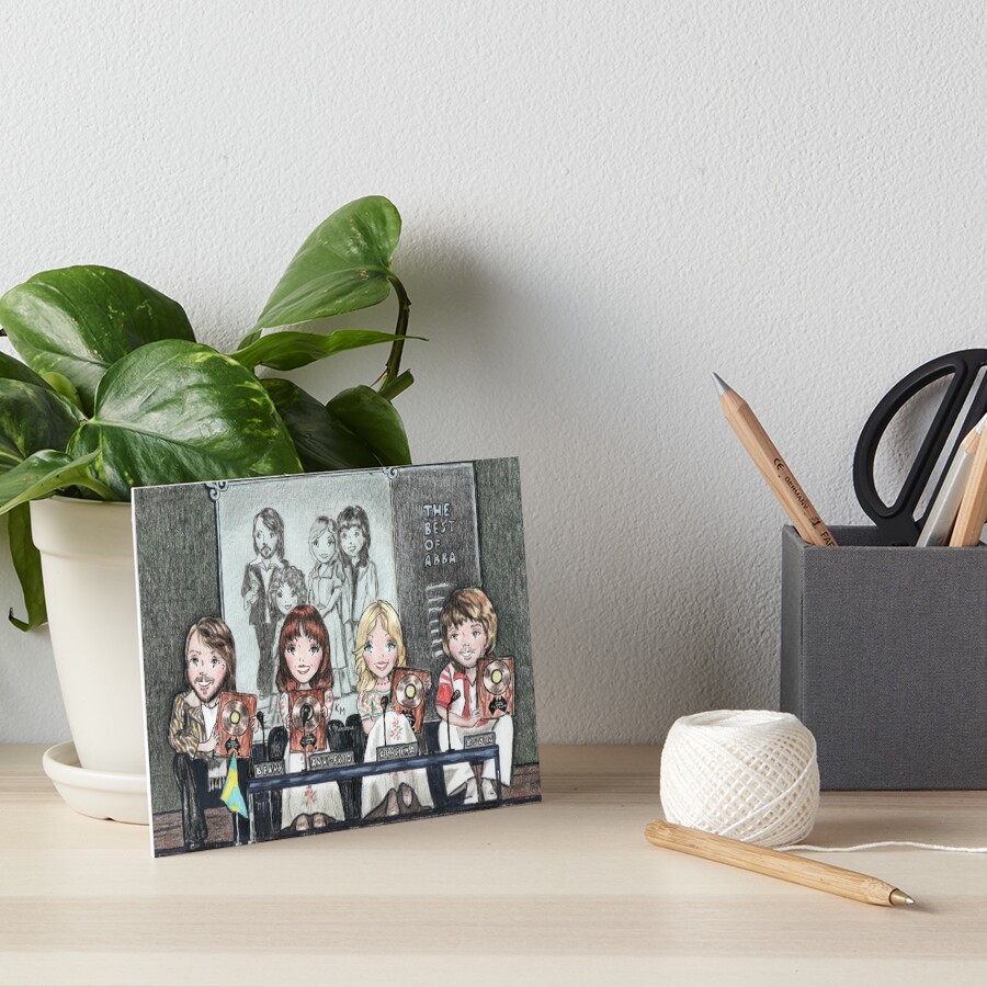 Item preview, Art Board Print designed and sold by KateMakStudio.