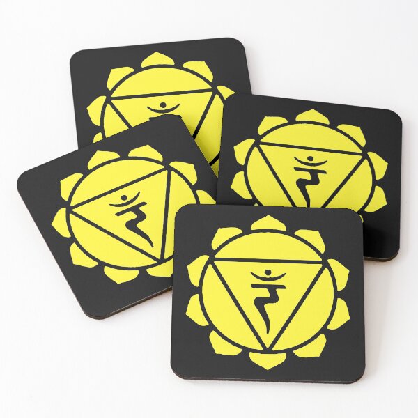 Item preview, The Solar Plexus Chakra Manipura Yellow Yoga Reiki Meditation Symbols designed and sold by Michallandsberg.