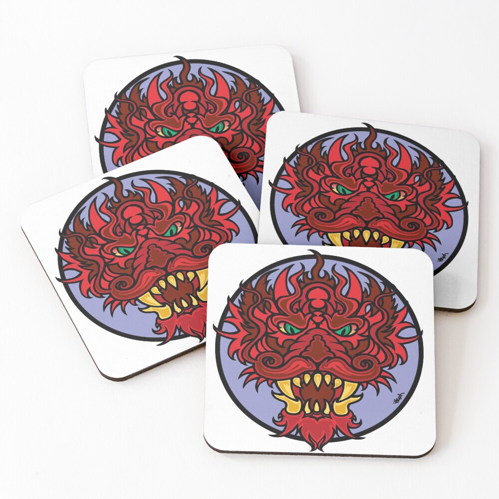 Item preview, Coasters (Set of 4) designed and sold by RACOUSA.