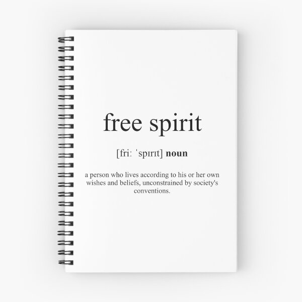 Item preview, Free Spirit Definition | Dictionary Collection designed and sold by Designschmiede.