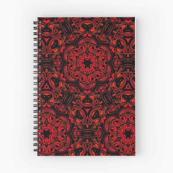 Item preview, Camaïeu Red Kaleidoscope, motif 3 by Bennydoscope designed and sold by Bennydoscope.
