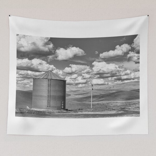 Item preview, Silos Palouse B+W designed and sold by Gerard Fornarotto.