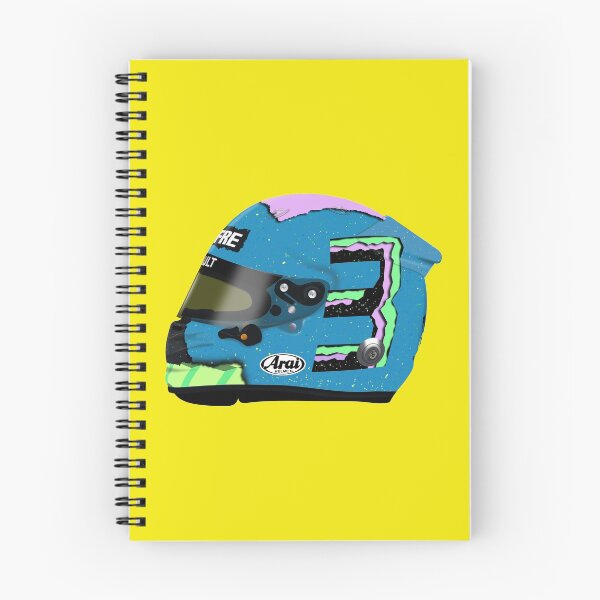 Item preview, Daniel Ricciardo - 2019 Helmet Left side (no text) designed and sold by JageOwen.