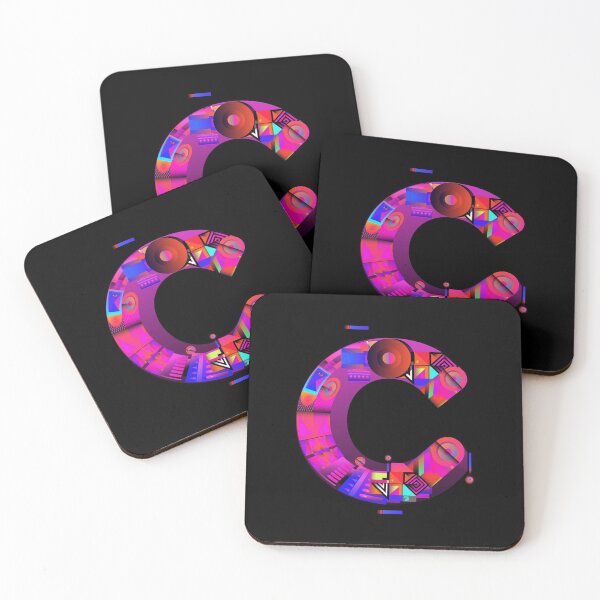 Item preview, Colorful Alphabet, Letter C designed and sold by Space-Bug.