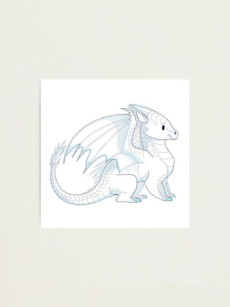 Icewing Wings Of Fire Photographic Print By Faltazius Redbubble
