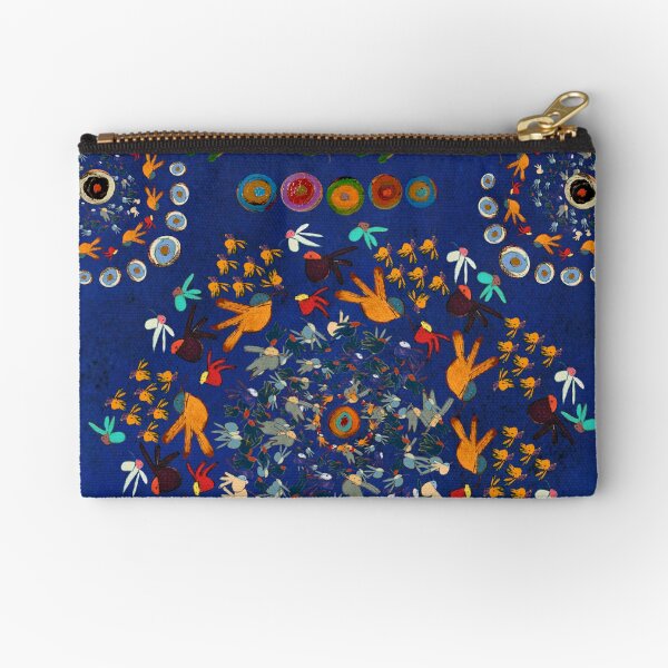 Vista previa del artículo con la obra «Mandala colibrí en cobalto», diseñado y vendido por Tré Lilli by Trés Taylor & Lillis Taylor.