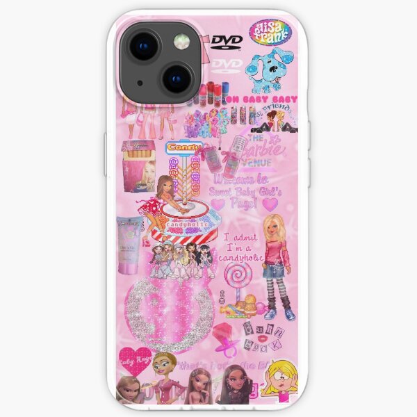 Y2K Aesthetic Collage iPhone Soft Case