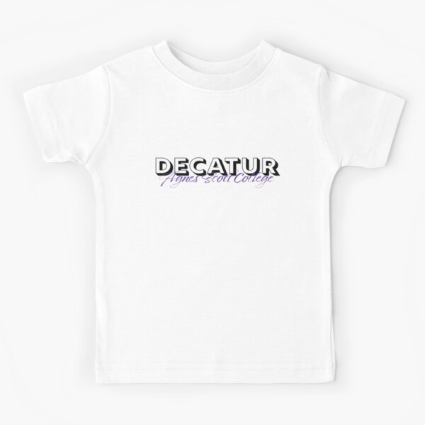 Decatur Agnes Scott College Kids T-Shirt