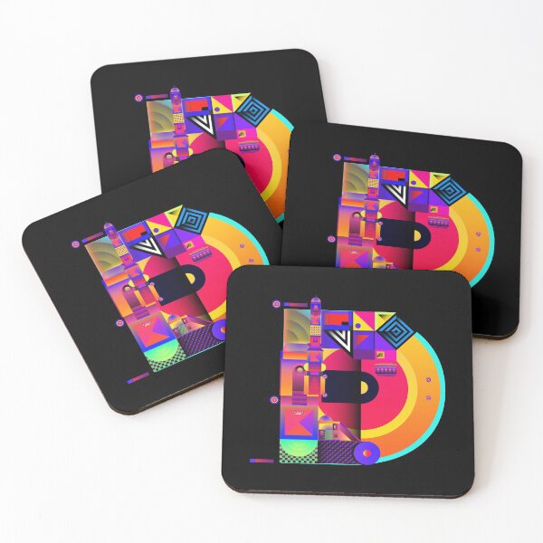 Item preview, Colorful Alphabet, Letter D designed and sold by Space-Bug.