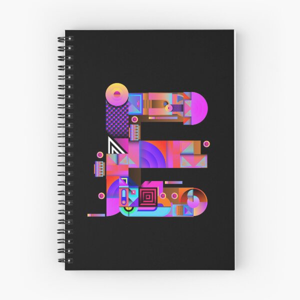 Item preview, Colorful Alphabet, Letter E designed and sold by Space-Bug.