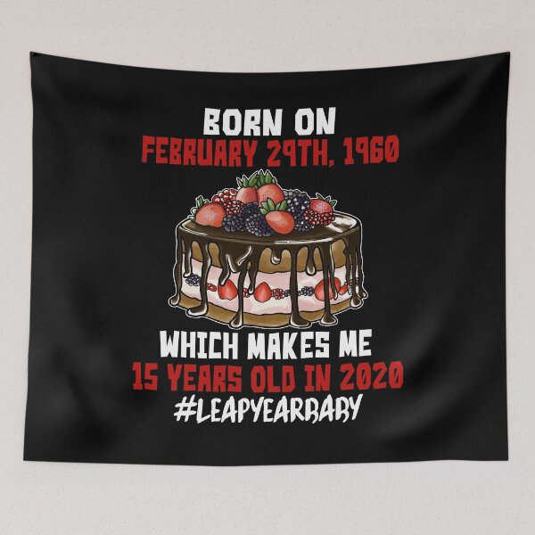 Item preview, 1960 - 60 - 15 Years Old BERRY CAKE #leapyearbaby Funny Leaper Leapling Leap Year Birthday Gifts, Shirts, Tshirts designed and sold by GabiBlaze.