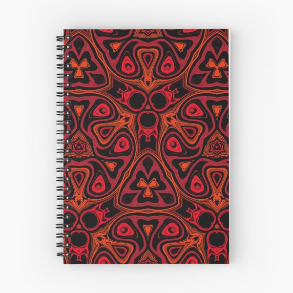 Item preview, Camaïeu Red Kaleidoscope, motif 9, by Bennydoscope designed and sold by Bennydoscope.