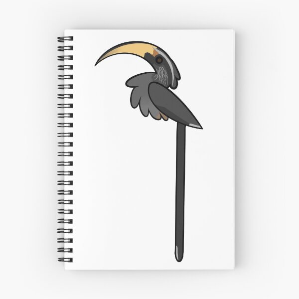 Item preview, Female Malabar Grey Hornbill designed and sold by GhostoftheSea.