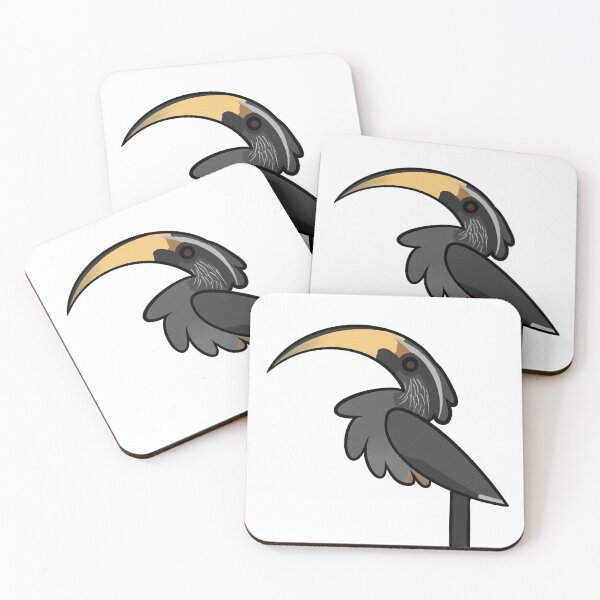 Item preview, Female Malabar Grey Hornbill designed and sold by GhostoftheSea.