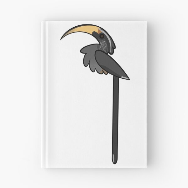 Item preview, Female Malabar Grey Hornbill designed and sold by GhostoftheSea.