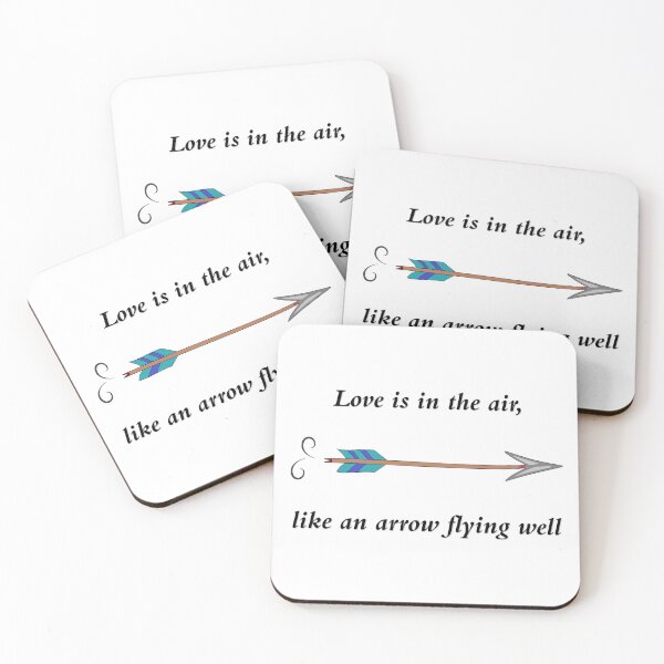 Item preview, Love is in the air, like an arrow flying well designed and sold by archerylife.