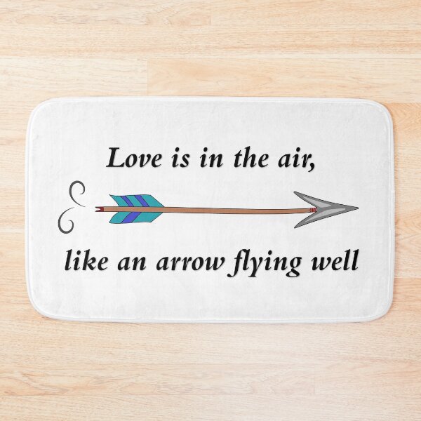 Item preview, Love is in the air, like an arrow flying well designed and sold by archerylife.