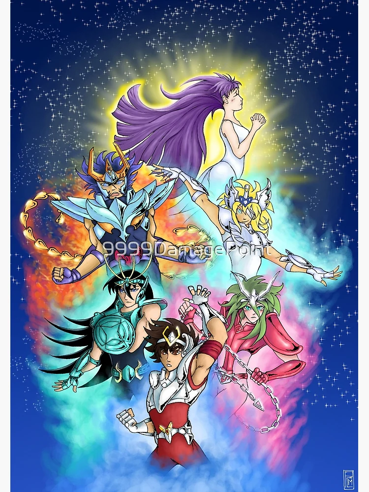 聖闘士星矢　museum1987 the precious poster 聖闘士星矢 museum1987 the precious poster