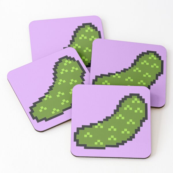 Item preview, Awesome Quirky Pixel Art Pickle Design designed and sold by 8bitpixelart.