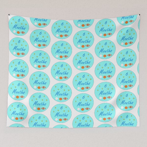 Item preview, 6 Months Baby Months Sticker designed and sold by superchele.