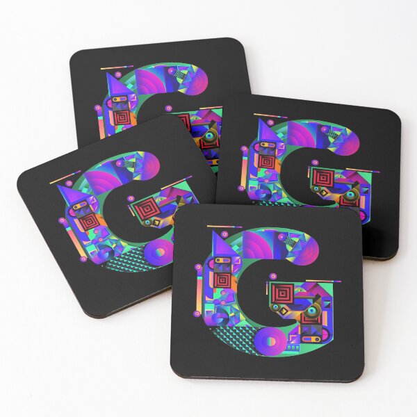 Item preview, Colorful Alphabet, Letter G designed and sold by Space-Bug.