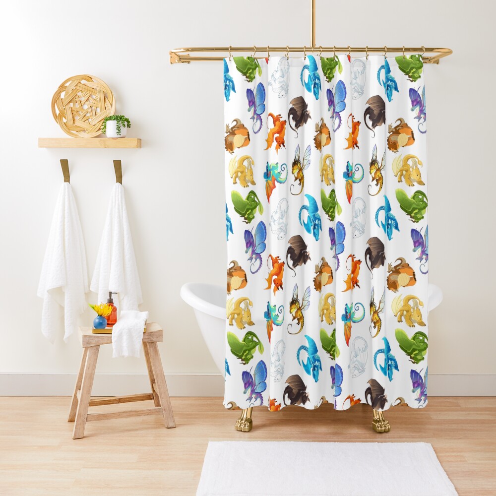 Item preview, Shower Curtain designed and sold by Faltazius.