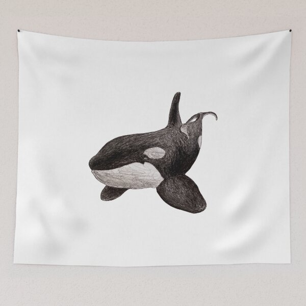 Item preview, Orca Scribble designed and sold by ArtyOrca.