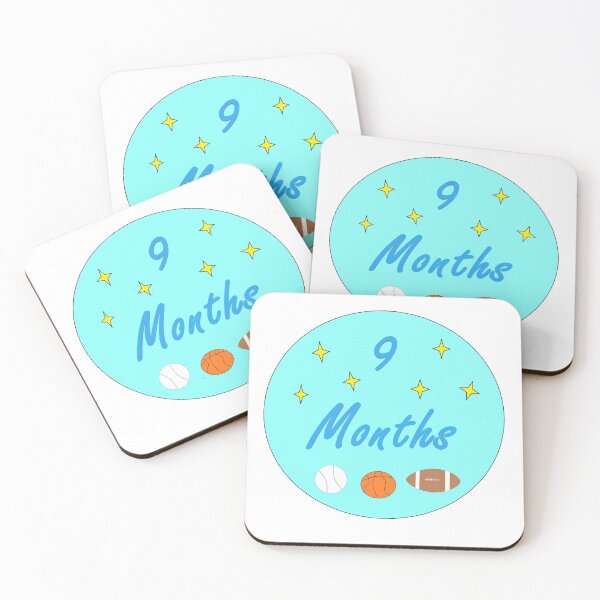 Item preview, 9 Months Baby Month Sticker designed and sold by superchele.