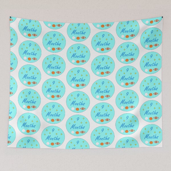 Item preview, 9 Months Baby Month Sticker designed and sold by superchele.