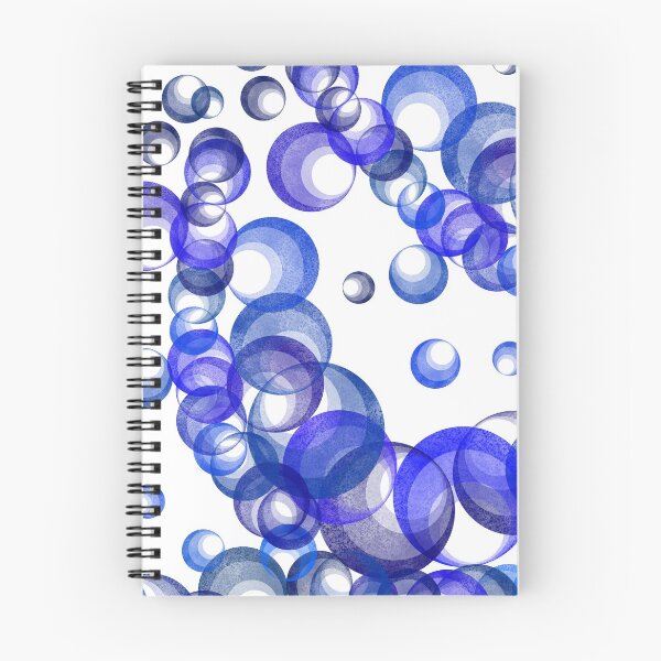 Item preview, Blue bubbles swirl designed and sold by MFGB-Creations.