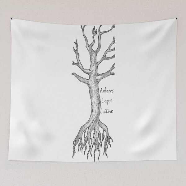 Item preview, Arbores Loqui Latine designed and sold by Alakalalak.