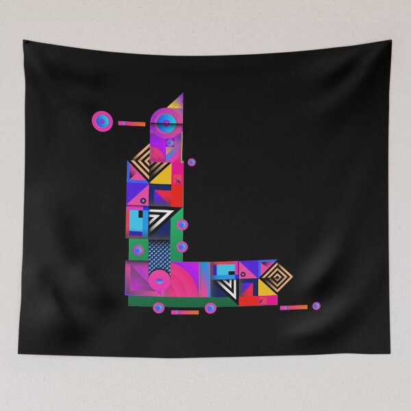 Item preview, Colorful Alphabet, Letter L designed and sold by Space-Bug.