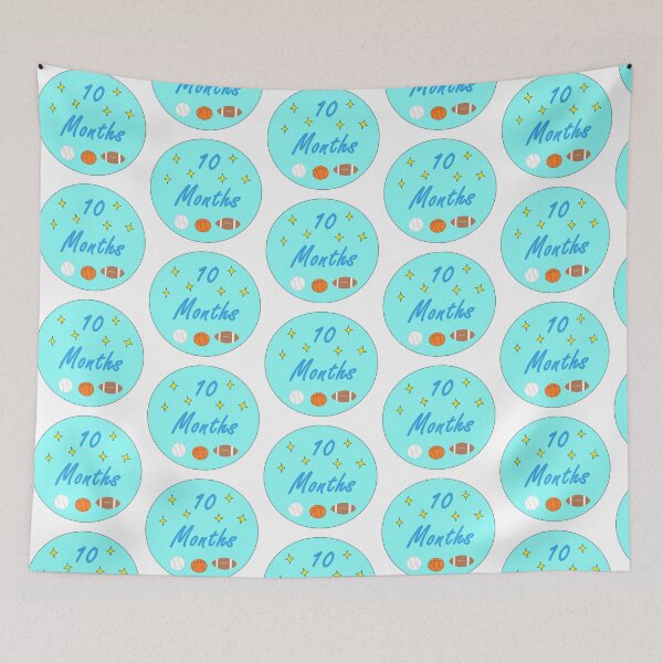Item preview, 10 Months Baby Month Sticker designed and sold by superchele.