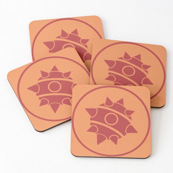 Item preview, RED Demoman TF2 Class Symbol designed and sold by callmejelli.