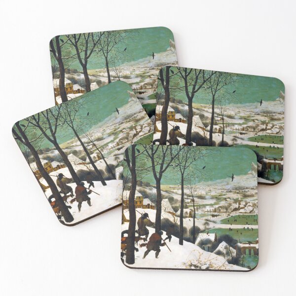 Item preview, The Hunters in the Snow (winter) by Pieter Bruegel the Elder (1565) designed and sold by allhistory.