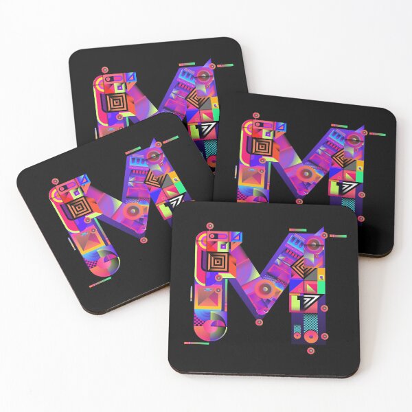 Item preview, Colorful Alphabet, Letter M designed and sold by Space-Bug.