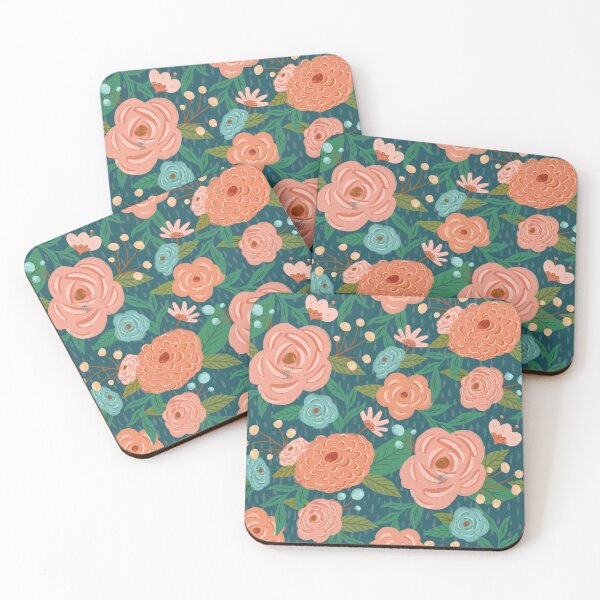 Item preview, Secret Garden - Blue designed and sold by latheandquill.