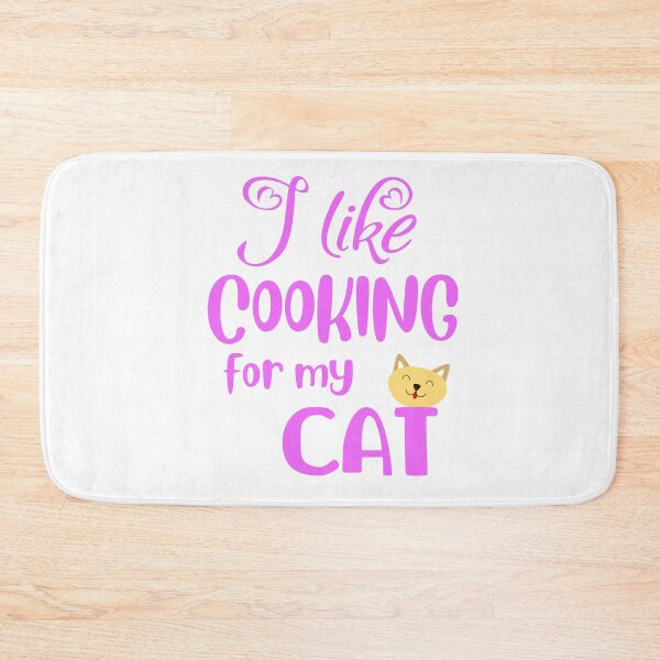 Item preview, I Like Cooking For My Cat Cute Design for Cat Lovers designed and sold by t-factor.