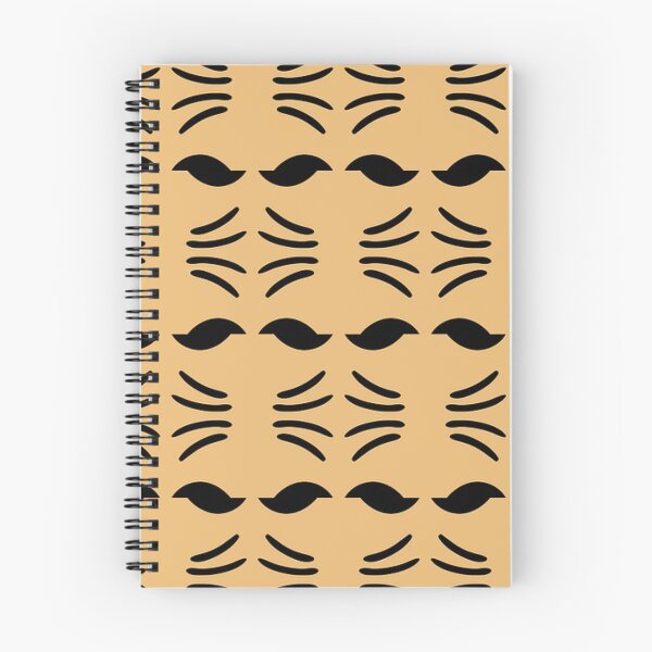 Item preview, Black and Tan Abstract Pattern designed and sold by Poetic Patterns Studio.