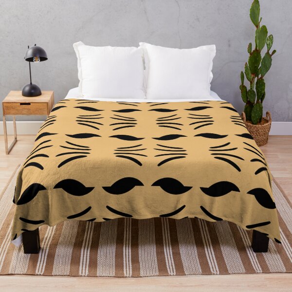 Item preview, Black and Tan Abstract Pattern designed and sold by Poetic Patterns Studio.